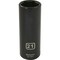 Dynamic 1/2" Drive Deep Socket, Black Phosphate, Tools 1/2" Drive 6 Point Metric, 21mm Deep Length D014221 - alternate 1